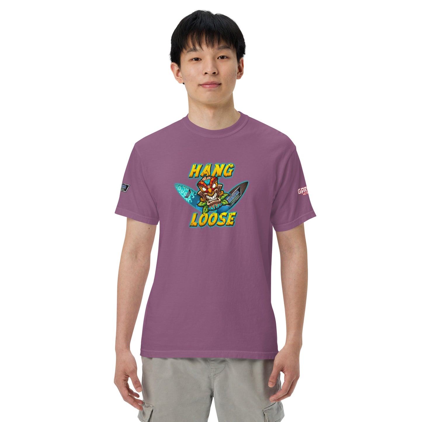 Hang Loose Men’s garment-dyed heavyweight t-shirt