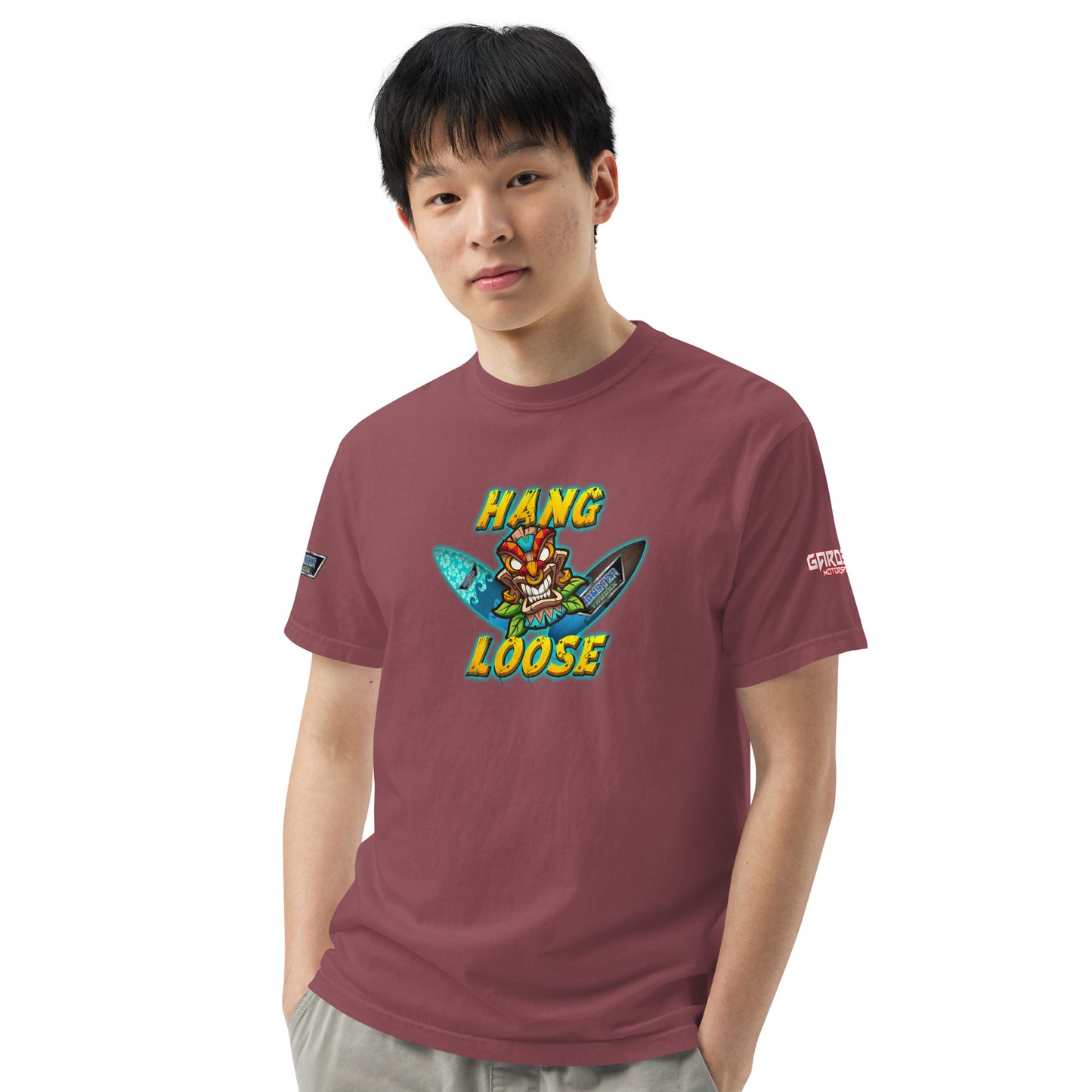 Hang Loose Men’s garment-dyed heavyweight t-shirt