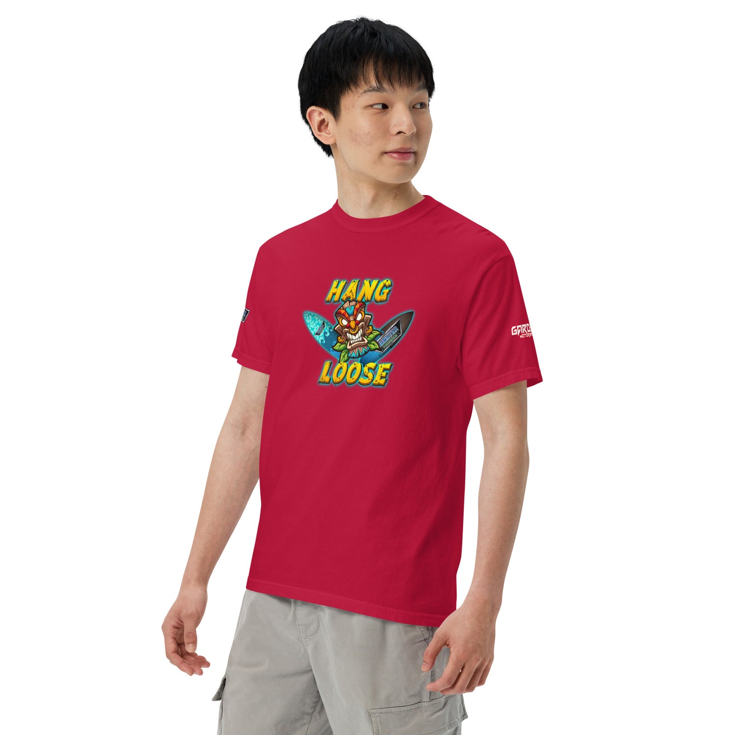 Hang Loose Men’s garment-dyed heavyweight t-shirt